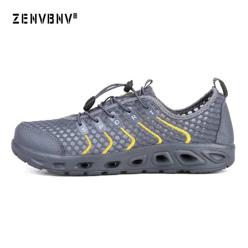 Zenvbnv 2018 Aqua Shoes Unisex Quick-drying Beach Water River Walking Men Women Breathable Sneakers Outdoor Hiking Lovers | Спорт и