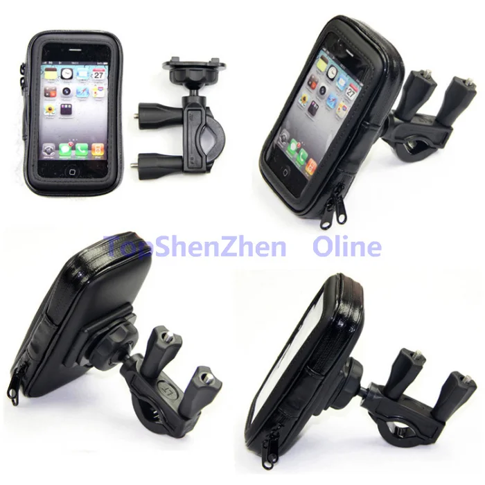 200pcs Bicycle Motor Bike Motorcycle Handle Bar Holder Waterproof Case Bag For Iphone 6 plus Samsung S3 i9300 GPS Cellphone | Мобильные