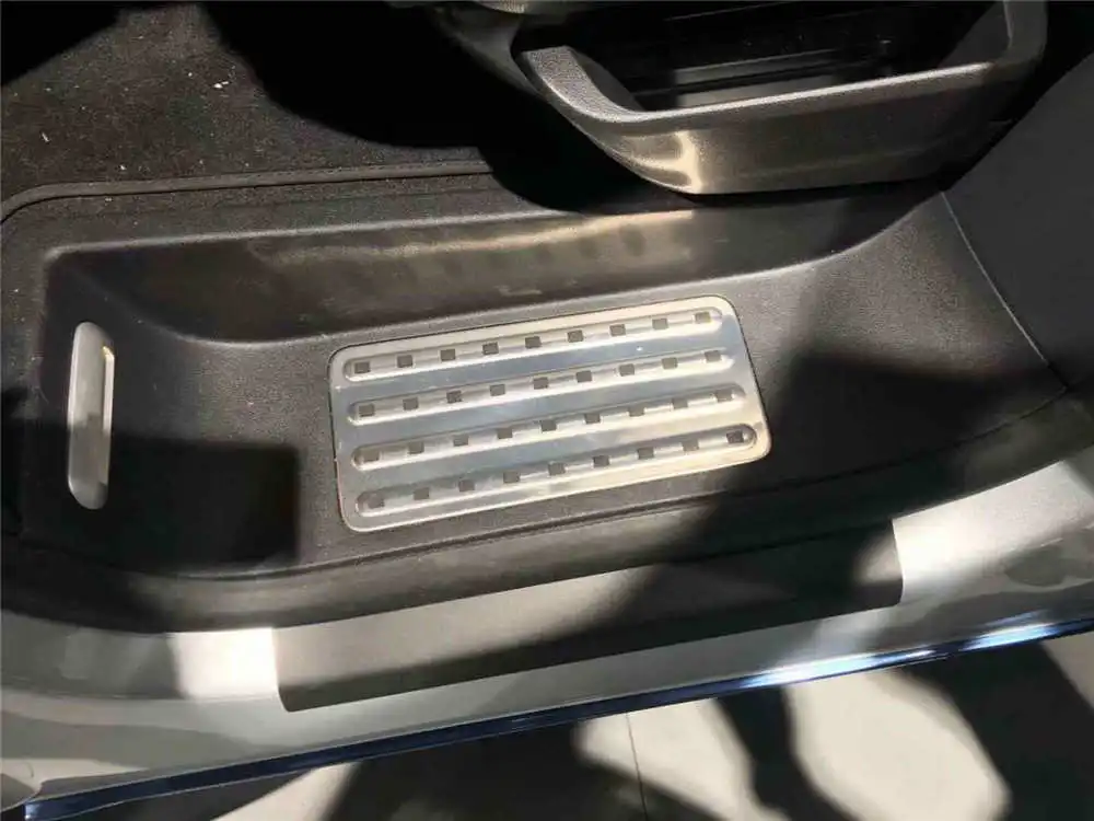 WELKINRY для Volkswagen Transporter T6 Caravelle нержавеющая сталь порог порога педаль Накладка