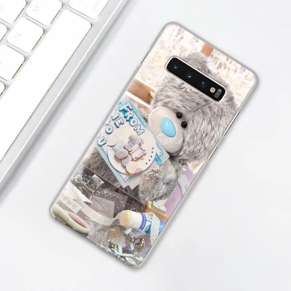 011 Tatty Teddy Bear Me To You чехол для телефона для samsung Galaxy S10e S10 Plus S7 S8 S9 Plus Note 8 9 M10 M20 M30 жесткий чехол - Цвет: 011