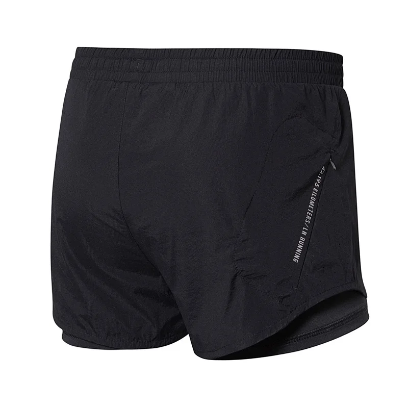 Li-Ning женские спортивные шорты для бега обычная посадка 89% нейлон подкладка из