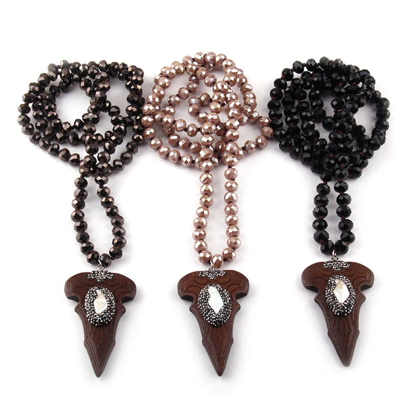 Бесплатная доставка модные богемные ювелирные изделия Черное длинное