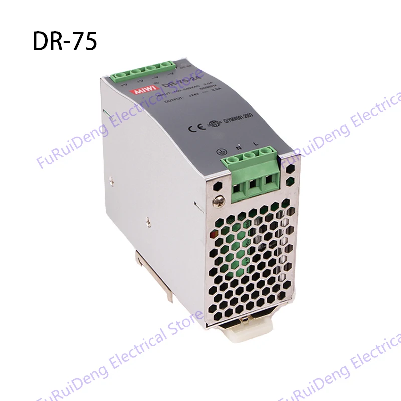Выход DC12V, 24 V, 48V DR-75 блок питания AC DC din-рейка импульсный источник питания 240w din-рейка SMPS