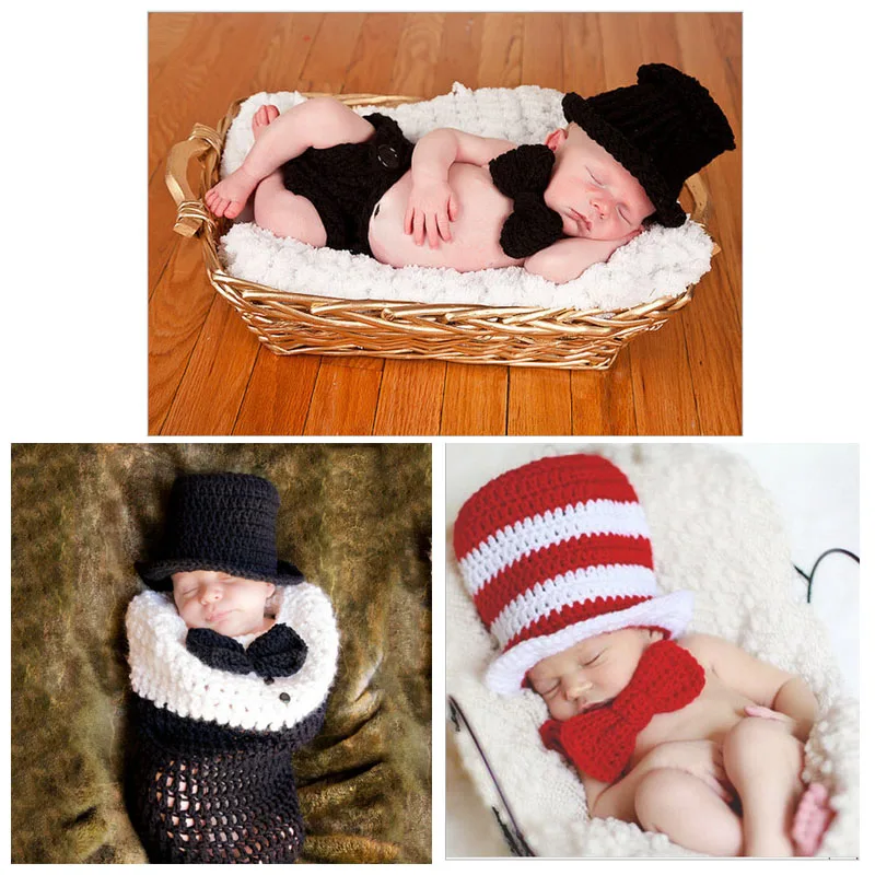 Горячая Распродажа реквизит для фотосъемки новорожденных шляпа одежда