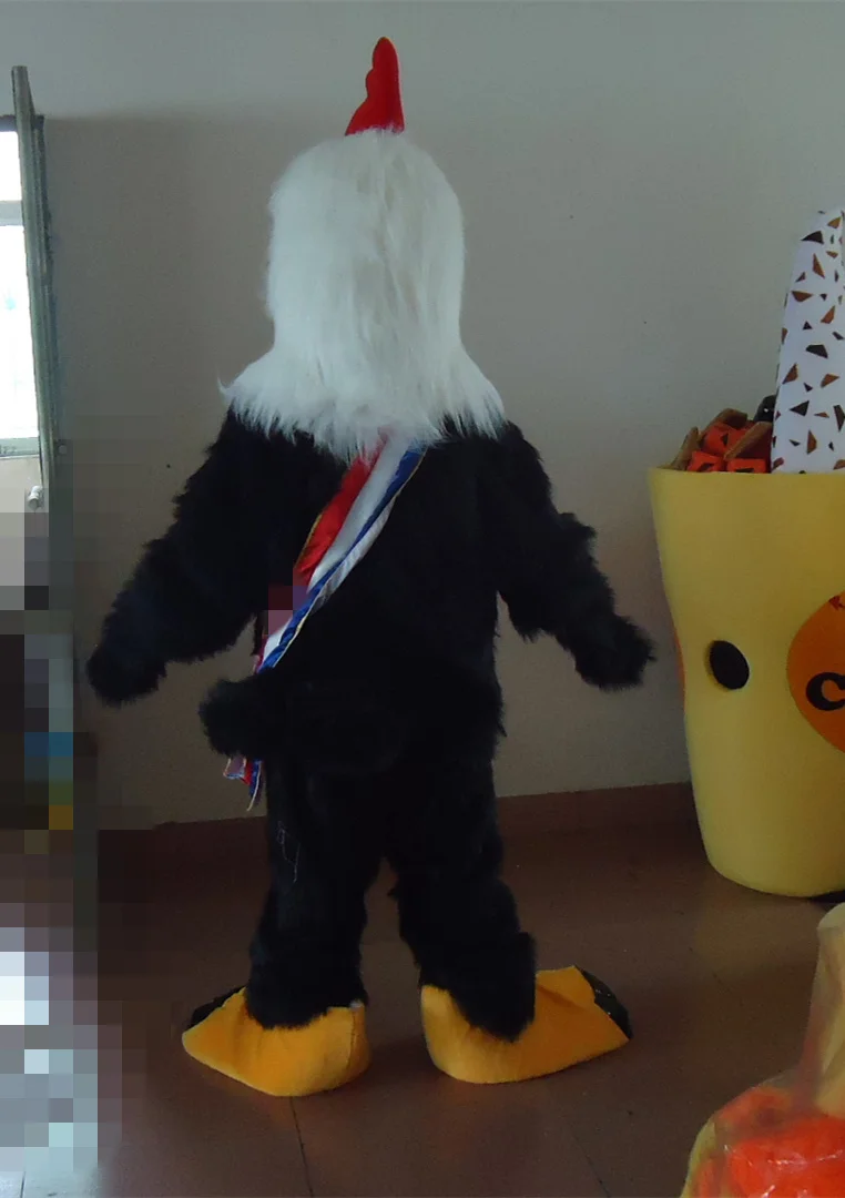 OISK пользовательские костюмы талисмана петуха Рождество День рождения женский