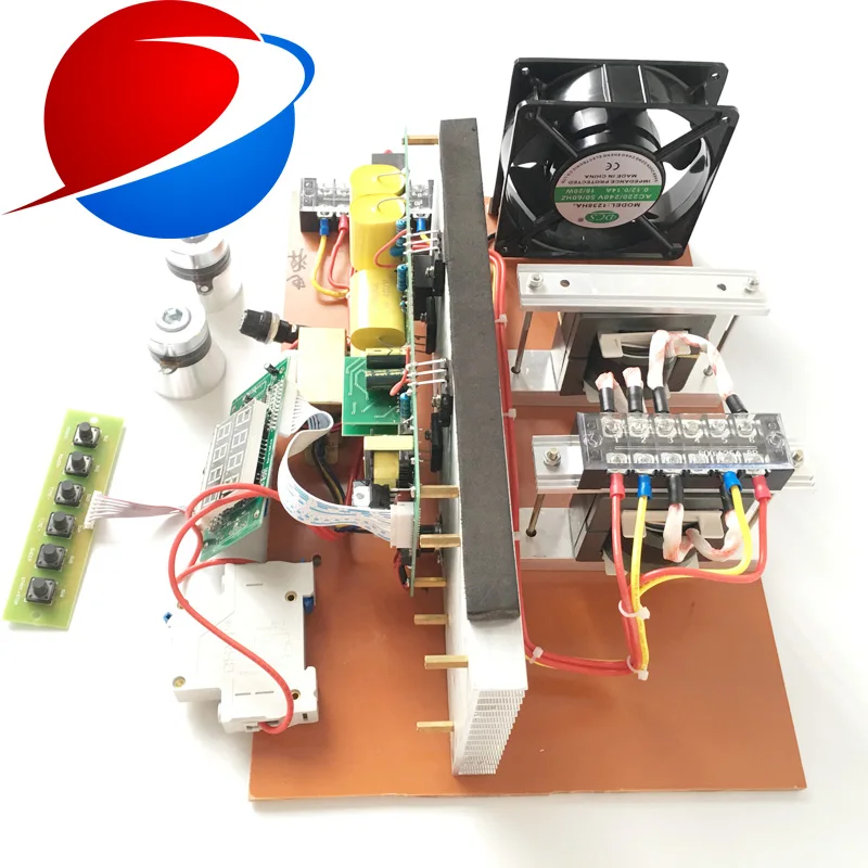 2400W 17 K 40 частота Регулируемая высокая мощность ультразвуковая очистка PCB