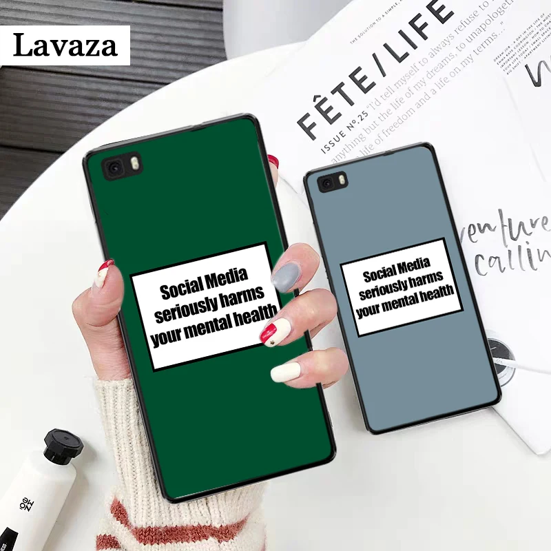 Силиконовый чехол harms you в социальных сетях для Huawei P8 Lite 2015 2017 P9 2016 Mimi P10 P20 Pro P Smart Z