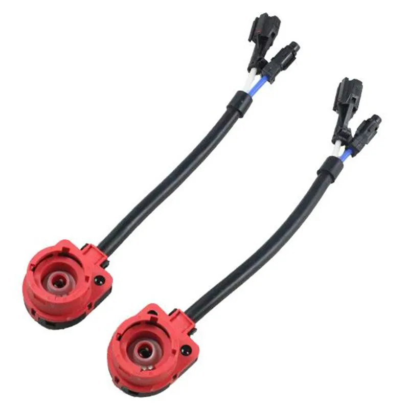 Rockeybright 35 Вт D2S Xenon HID Автомобильная Лампа для фар + D2C D2R ксеноновая лампа гнездо провода кабель жгут адаптер