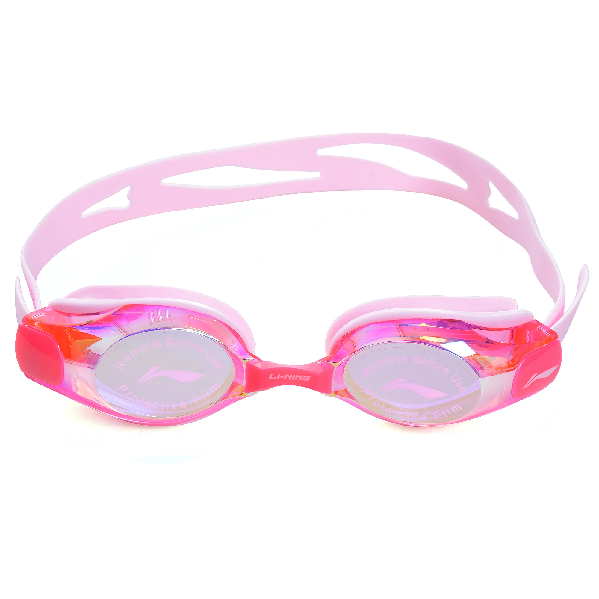 Li Ning унисекс очки для плавания подкладка спортивные аксессуары ASJP032 ZJY024|Очки