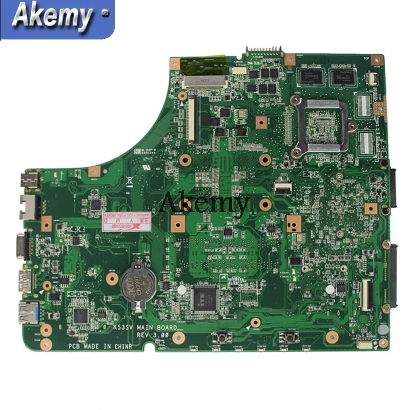 AK K53SV материнская плата для ноутбука For Asus K53SM K53SC K53S K53SJ P53SJ A53SJ тест оригинальная 3