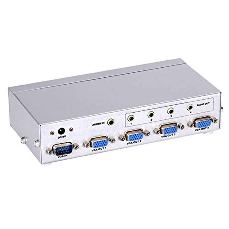 MT-Lamoda maituo 3504av 350 мГц 4 Порты и разъёмы аудио-видео vga splitter дистрибьютор 1 вход на 4 Выход sup порты и разъёмы широкоформатный mt-3504av