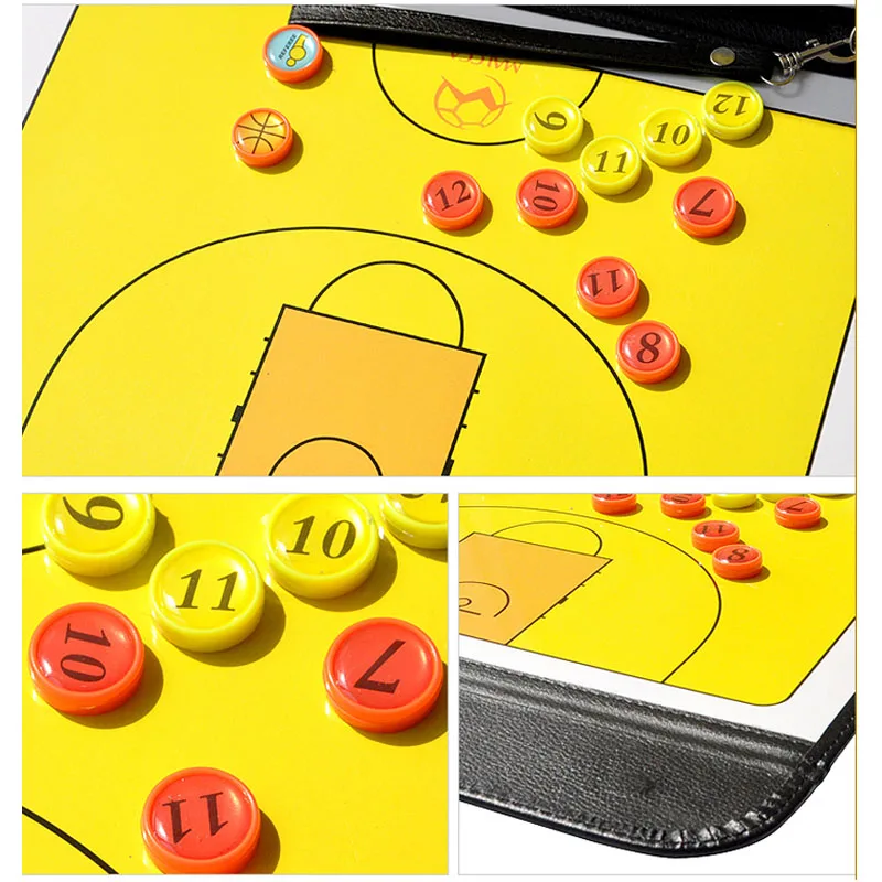 MAICCA Basketball coach board with pen dry Erase Professional Tactical Board for Sports coaching plate Wholesale | Спорт и