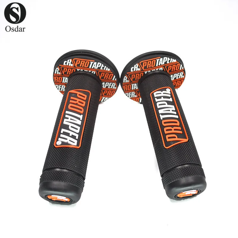 PRO TAPER Motorcycle Protaper Grips motocross Grip Handle Bar DIRT PIT BIKE 7/8&quot HANDLEBAR RUBBER GEL Dual Density MX Grips| |