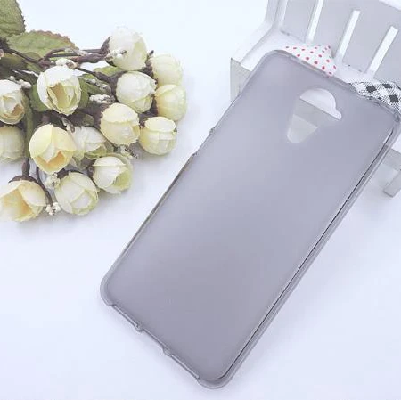 GR olamexy,, ТПУ, пудинг, чехол, оболочка, чехол для Blu Life One X2 Mini, мобильный телефон, мягкий гелевый Чехол - Цвет: Серый