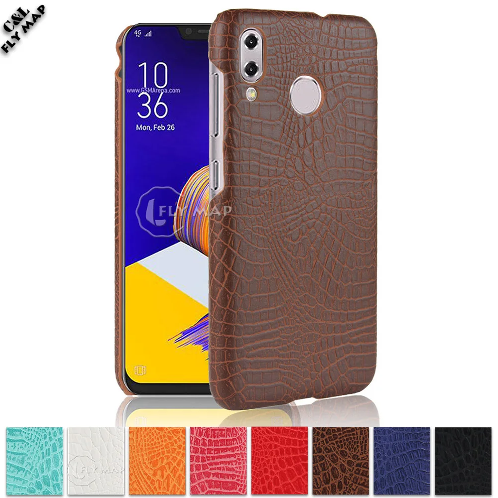 Чехол из крокодиловой кожи для ASUS ZenFone Max (M1) ZB555KL жесткий защитный чехол ПК X00PD