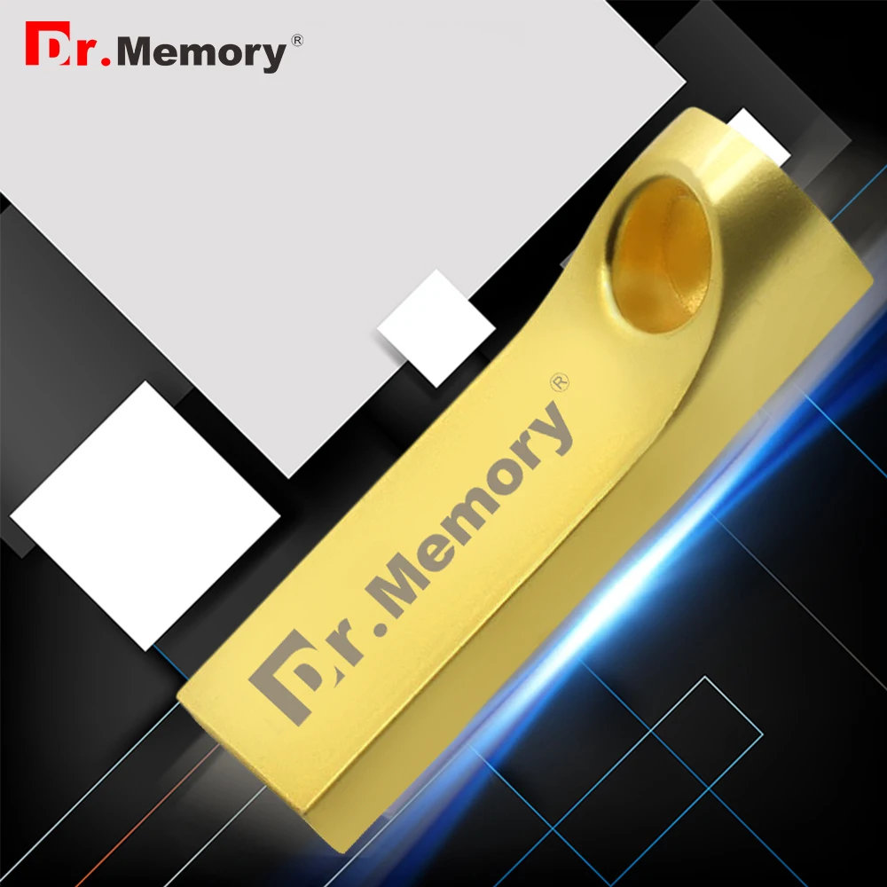 Мини серебристо золотистые металлические застёжки USB 2 0 флеш накопитель 4 ГБ 8