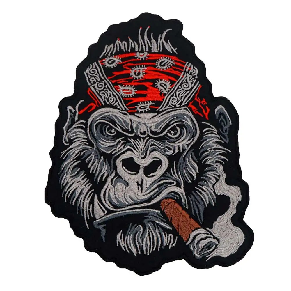 SILVERBACKS кочевники 1% полный набор вышитые Панк байкерские нашивки одежда наклейки Одежда Аксессуары значок