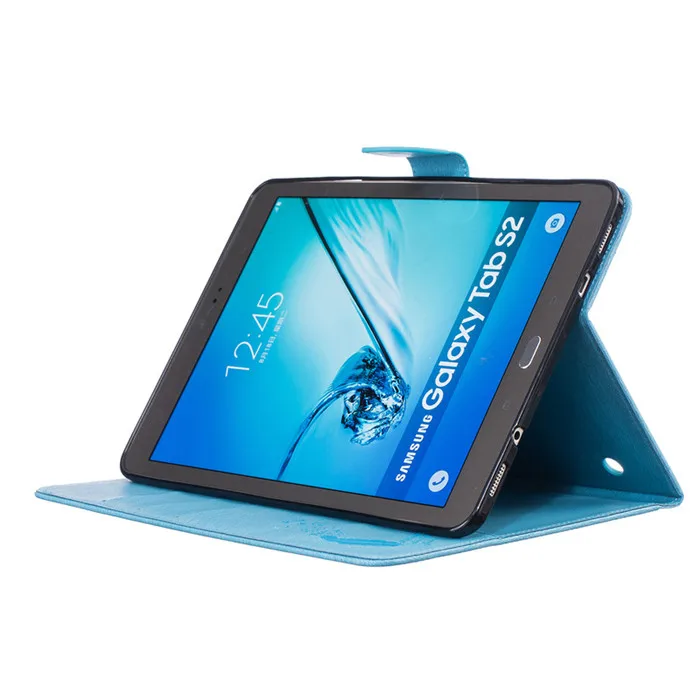 Роскошные Чехлы для планшетов чехлы Samsung Galaxy Tab S2 9 7 дюйма SM T810 T815 искусственная