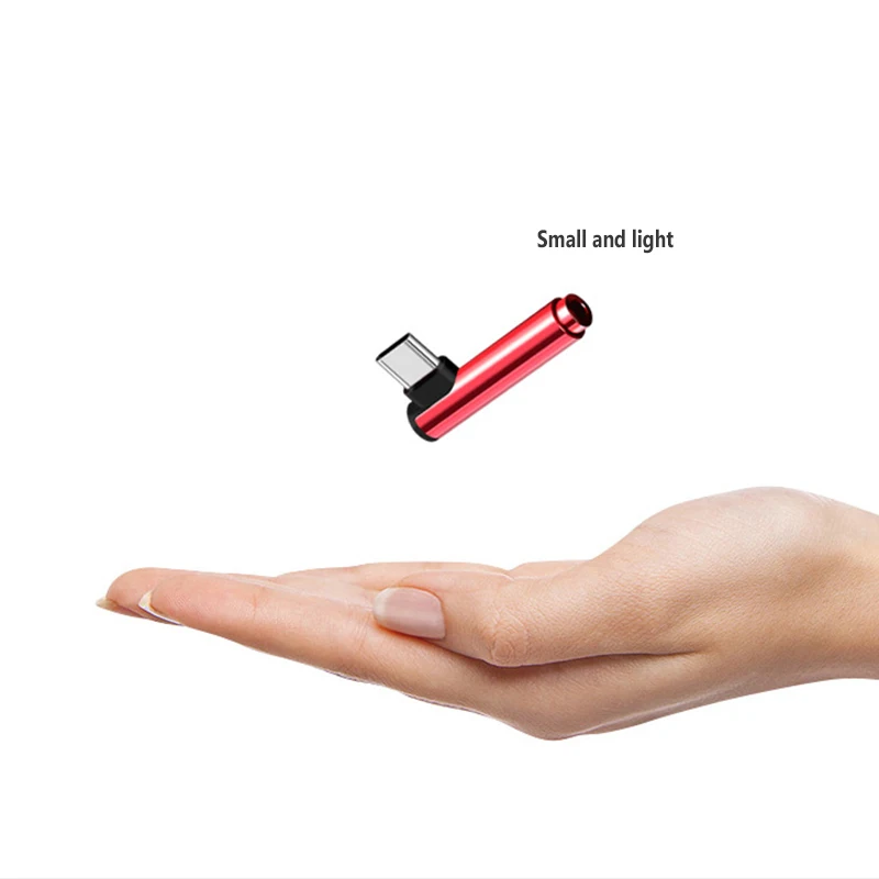 USB C адаптер для наушников type male до 3 5 мм Jack female AUX аудиокабель конвертер Xiaomi 6 Letv 2 pro