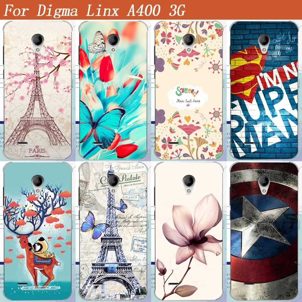 Модный чехол типа Сделай Сам цветной мягкий из ТПУ Силиконовые чехлы с узорами