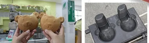 Машина для изготовления вафель в виде маленького медведя машина форме