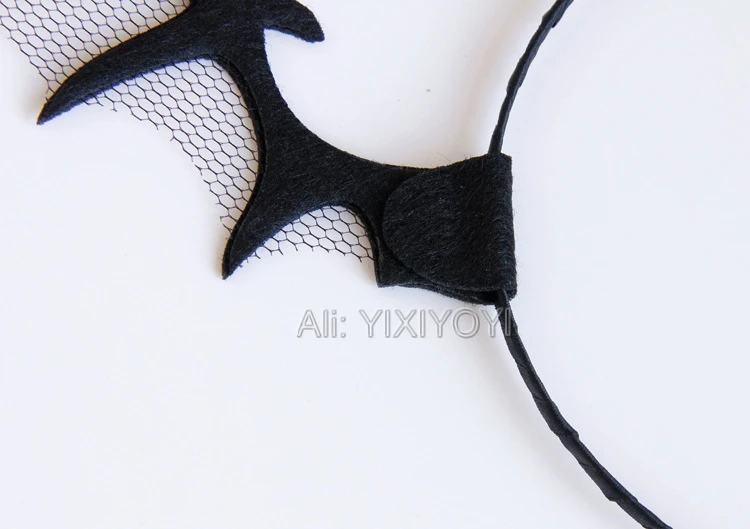 Хэллоуин Шутки Wacky Elven Demon Horn Hairbands женщина косплэй праздничные волосы Готический