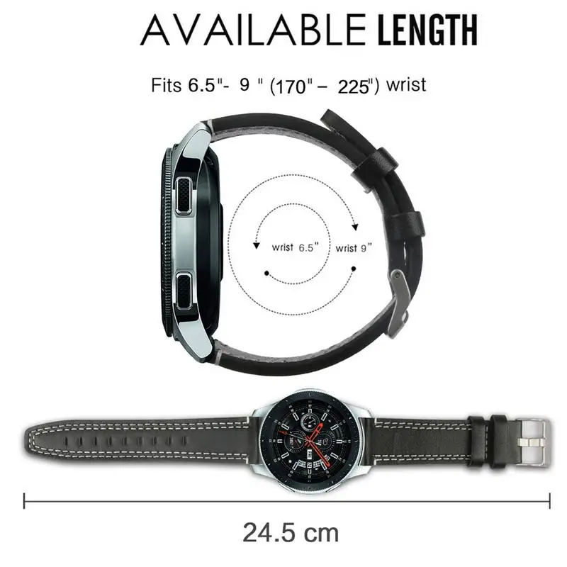 Кожаный ремешок для часов Ремешок для samsung Galaxy Watch 46 мм SM-R800 версия замена Браслет ремешок