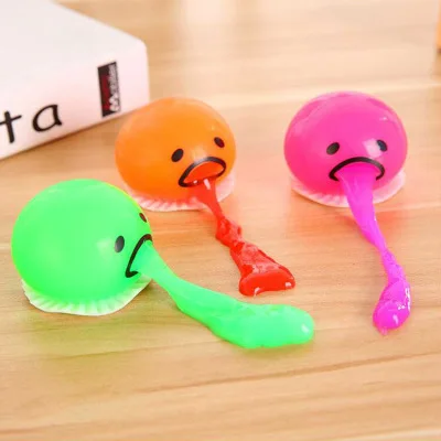 New Tricky Antistress Squishy Vomiting Egg Funny Stress Toy Anti-stress Squeeze Children Adult Creative Toys For | Игрушки и хобби