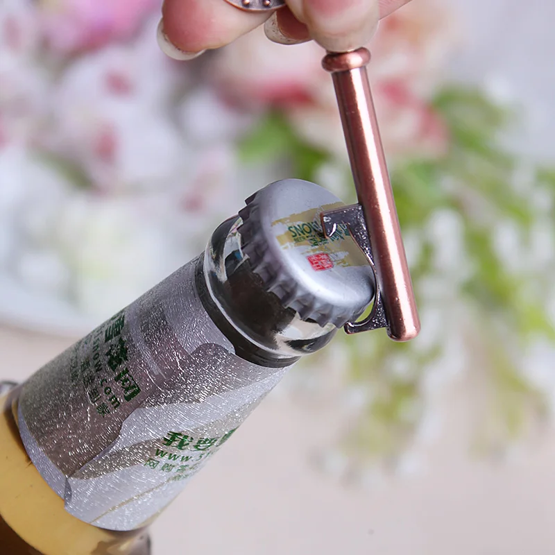 Винтажный ключ открывалка для бутылок вина в подарочной коробке Свадебные