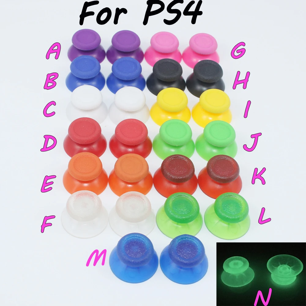 YuXi 14 цветов аналоговая палка для playstation 4 для PS4 Pro Slim управление Лер аналоговый для Dualshock 4 Управление джойстик