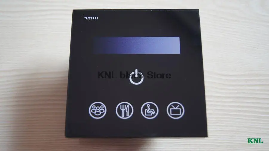 Светодиодный Wi Fi сенсорный панельный диммер настенный стеклянный экран