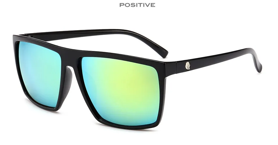 C4 Square Sunglasses Men Brand Designer Mirror Photo chromic Oversized Sunglasses Male Sun glasses Man gafas oculos de sol - Цвет линз: C4