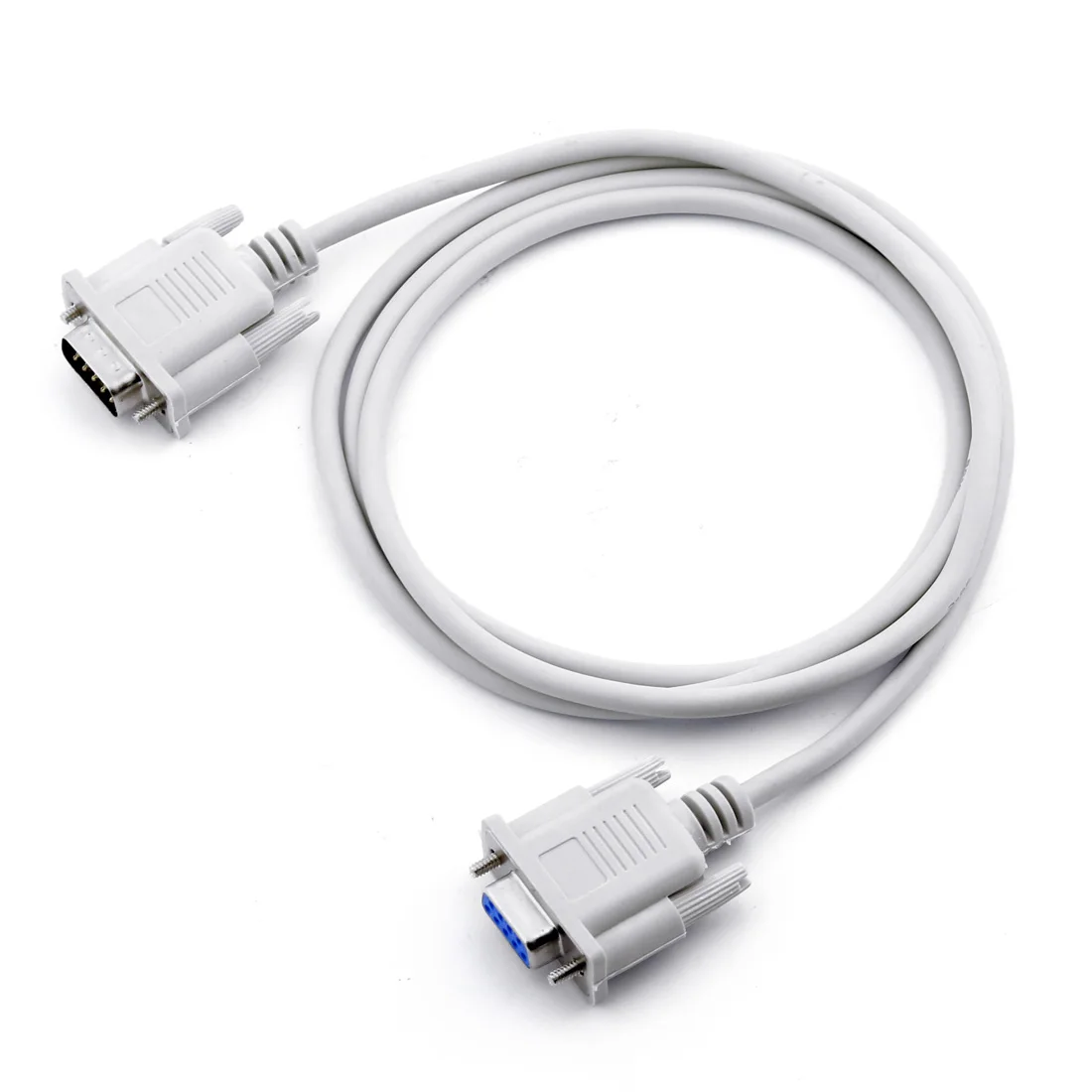 

1.5m DB9 Serial Cable 9 Pin RS232 Serial Cable Male to Female Computer Converter Extension Cable