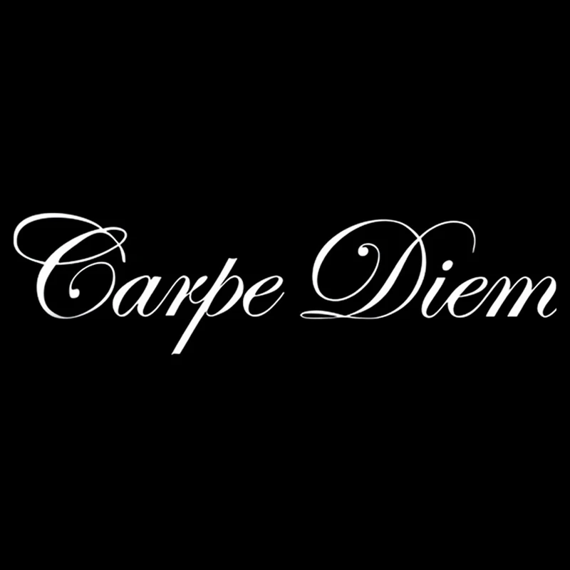 Автомобиль Стикеры 3D 58*12 5 см Carpe Diem Hella Flush s на автомобиле забавные виниловые
