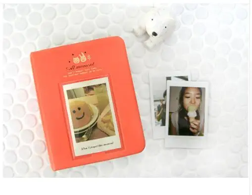F Фотоальбом Polaroid, 64 кармана, мини Чехол для моментальной печати для Fujifilm Instax Mini, пленка 8, корейский альбом для фотоаппарата Instax Fotografia - Цвет: F