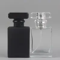 30ml transparent glass empty bottle perfume bottle atomizer spray can be filled bottle spray box travel size portable F20171500