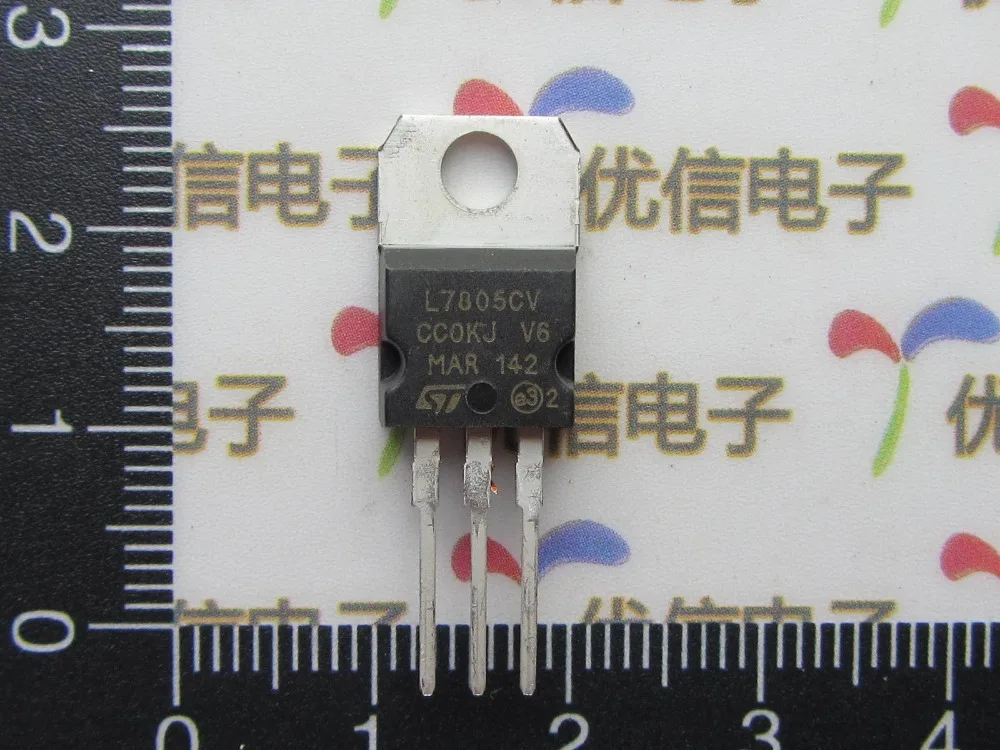 10 x L7805CV 7805 5 вольт положительный фиксированный Напряжение регуляторы 100% Новый