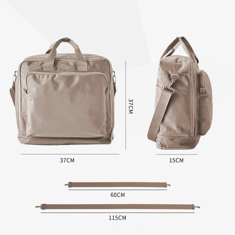RUPUTIN Portable Travel Bag Large Capacity Travel Outing Organizer Bag Shoulder Bag For Men And Women Luggage Package Handbag