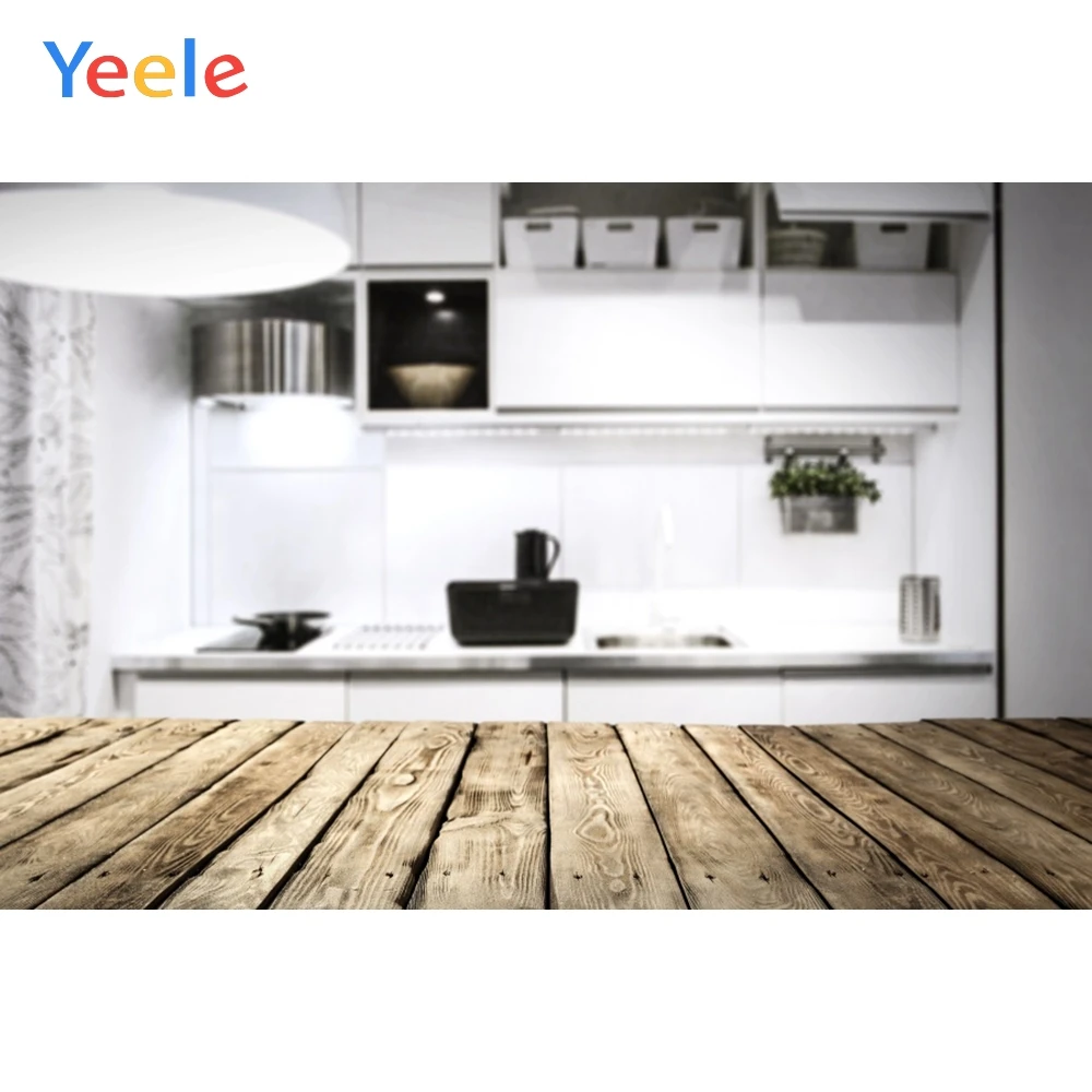 Фон для фотосъемки с изображением деревянной доски и старых ламп|Фон фотосъёмки|