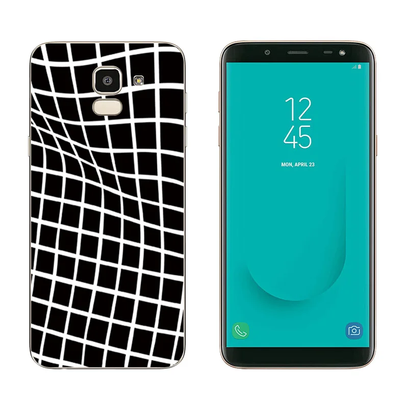 Чехол для Samsung Galaxy J6 2018 чехлы из мягкого ТПУ силикона с принтом J600 SM-J600F телефонов