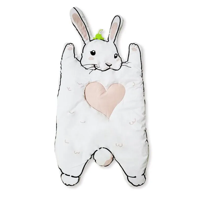 rabbit Детский коврик для ползания и игр, детский коврик пазл ткань для игрушек, Детский развивающий коврик с рисунком животных, игровой коврик для новорожденных - Цвет: rabbit