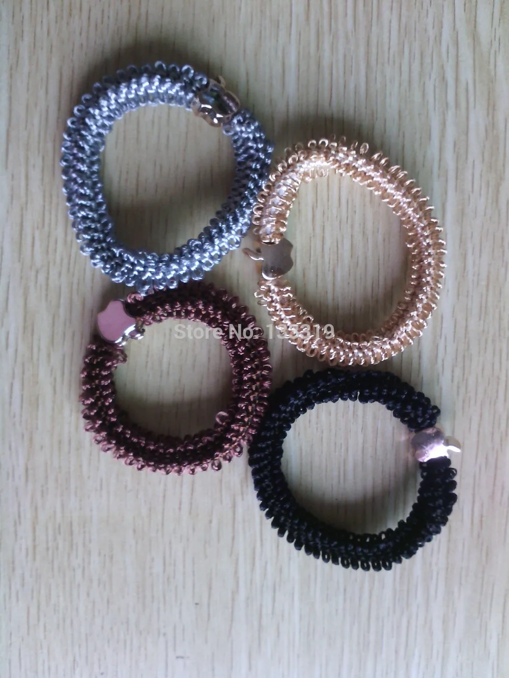 Фото Новое поступление корейская мода милое металлическое кольцо для волос в стиле Ol