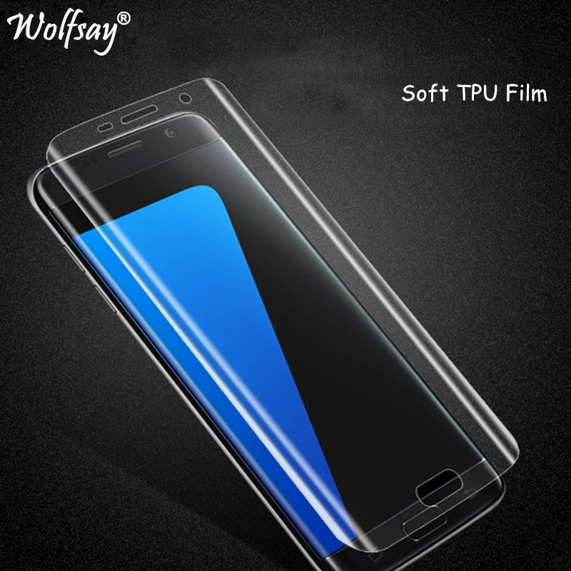 2 шт. защитная пленка Wolfsay для Samsung Galaxy A5 2017 нано мягкая из ТПУ (не закаленное