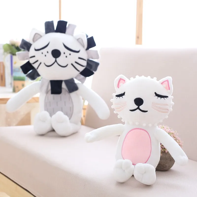 

New Kawaii Plush Cat Lion Doll Toys For Children Room Decor Stuffed Plush Toys Kids Baby Appease Children Doll Christmas Gift