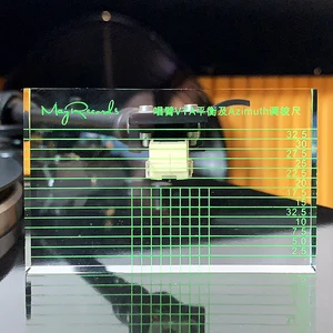 Tonearm VTA и картридж, линейка выравнивания азимута, блок выравнивания головки 10 мм