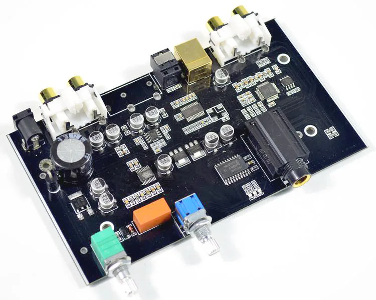Xiang sheng PCM5100 ЦАП Плата MS8416 волоконно-оптический USB аудио регулятор громкости декодер доска NE5532 op amp ЦАП Плата