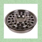 Поднос из нержавеющей стали, круглая тарелка для причастия Святой Церкви, 32 чашки, для хлеба