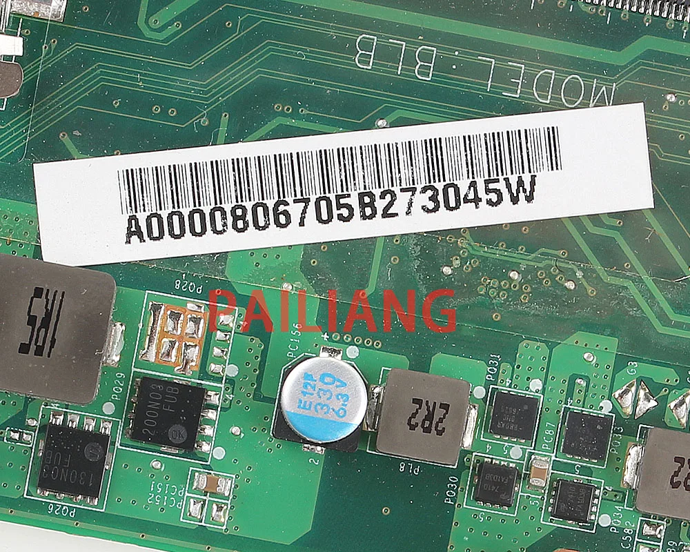 PAILIANG материнская плата для ноутбука Toshiba L750 L755 PC материнская плата A000080670 DA0BLBMB6F0 tesed DDR3