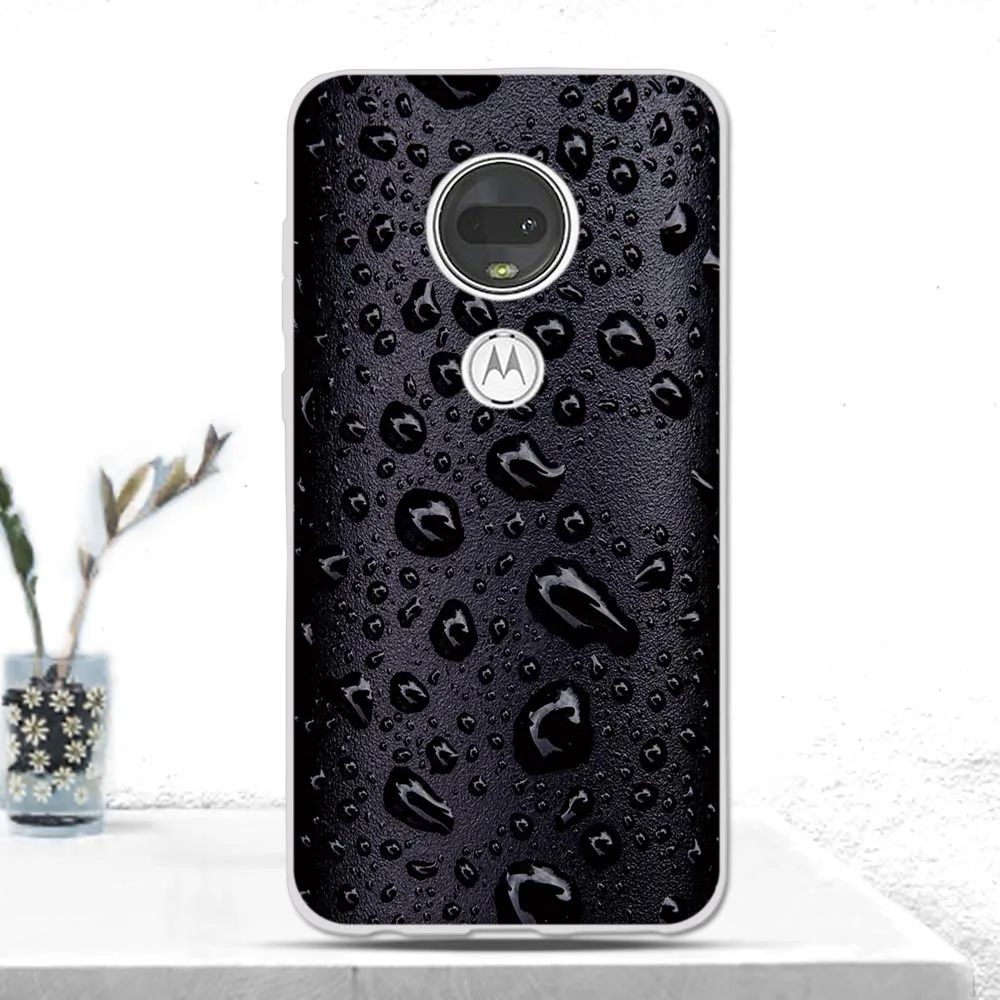 Чехол для телефона Motorola Moto G7 Plus мягкий силиконовый чехол из ТПУ G7/G7 Fundas Coque |