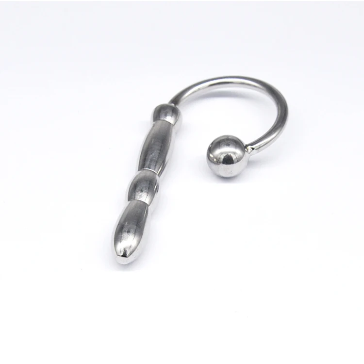 

stainless steel swell short penis plug urethral plugs sounds with ball urethra play peehole insertion adult sex toys XLYXCXA035